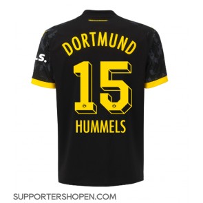 Borussia Dortmund Mats Hummels #15 Borta Matchtröja Dam 2023-24 Kortärmad